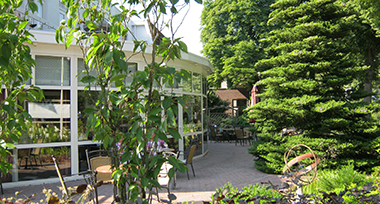 Tuin van Fletcher Hotel-Restaurant Veldenbos