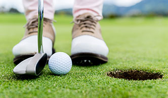 Golfen in de regio van Nunspeet